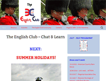 Tablet Screenshot of magenta-englishclub.org